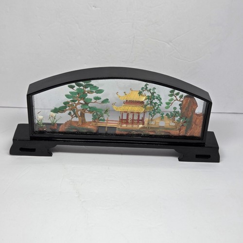 Vintage chinese cork carving - vintage,