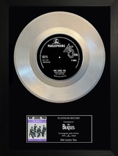 THE BEATLES - PLATINUM RECORD
