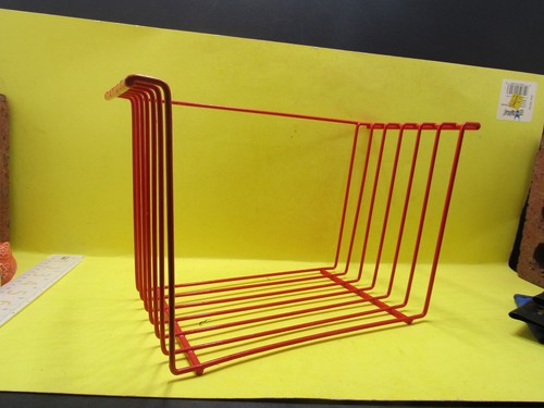 Red metal wire - metal, rack