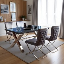 DFS Orissa Dining Table Black