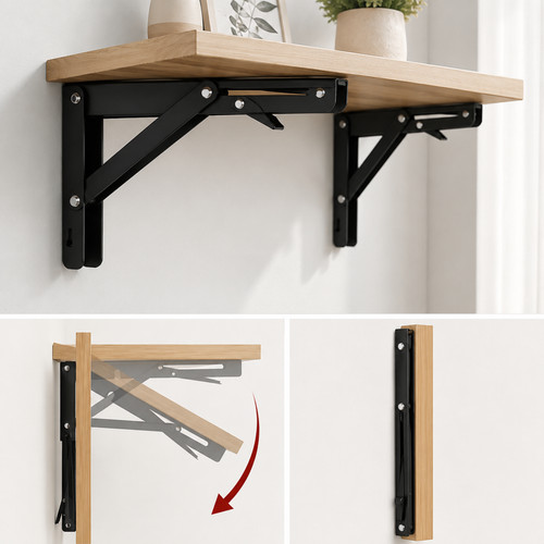Stainless steel folding shelf - stainless,