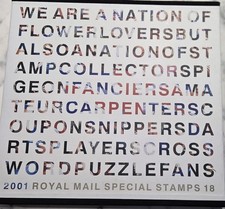 2001 Royal Mail Special Stamps
