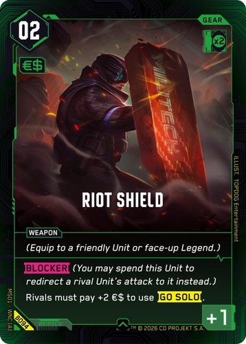 Riot shield b094 wnc uncommon - riot,