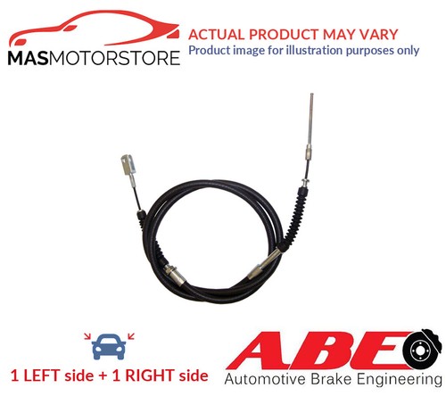 Handbrake cable pair rear abe - pair,