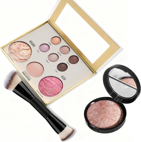 Baked makeup set - face, palette