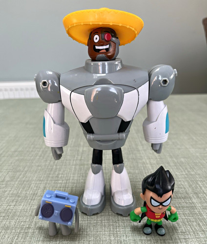 Mattel teen titans cyborg - teen,