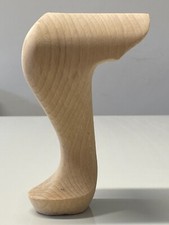 6" SET OF 2 Queen Anne Wooden