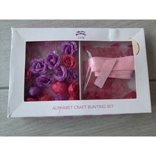 Laura Ashley Alphabet Craft Bunting Set - Girl's Bedroom - Very Pretty!