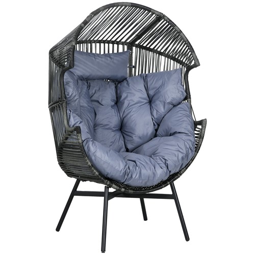 Outsunny rattan leisure chair - outsunny,