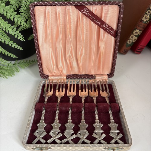 Set six vintage - set,