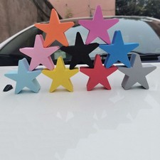 1Pc Colorful five-poinYed star car antenna pen topper aerial EVA ball decor  _wa