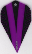 Purple Vision TARGET Vapor Dart Flights: 3 per set