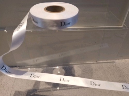 Dior ribbon width white - width,