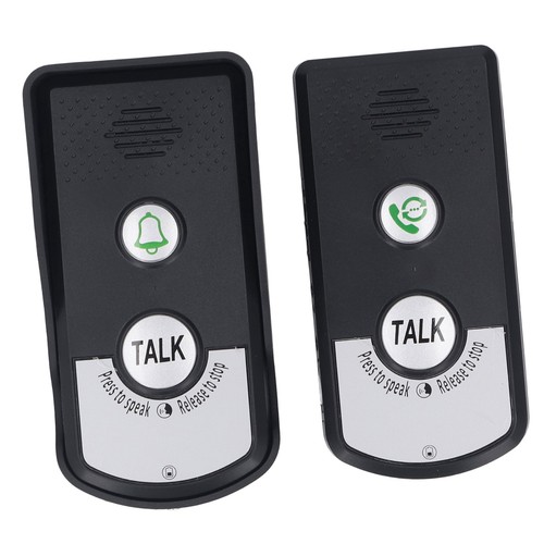 Dual way intercom door bell - way,