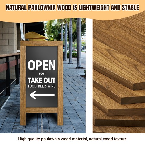 Double sided wooden - double,
