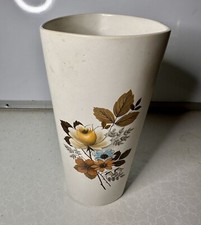 Vintage Vase Price Kensington Mid Century Modern Design Floral Tri Form 1950’s