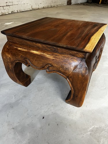 Chinese opium table - opium,