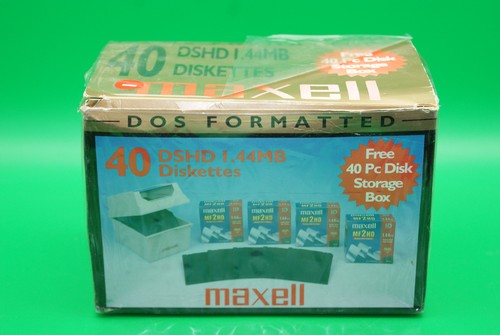 40x maxell floppy - 40x, disks