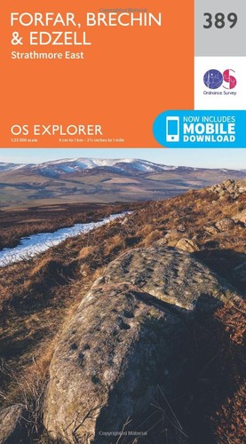 Explorer map 389 forfar - explorer,