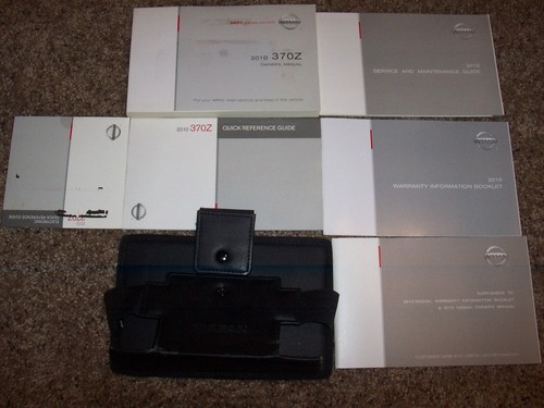 2010 nissan 370z owners manual - 370z,