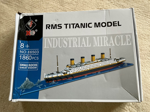 Rms titanic model industrial - rms,