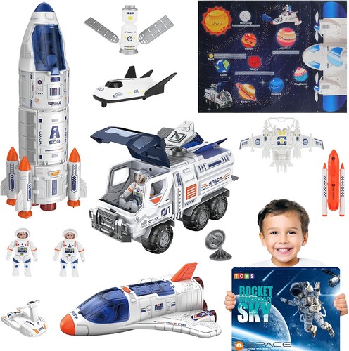 Deao space rocket toy set - rocket,