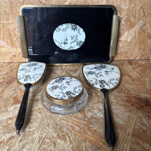 Vintage edwardian black floral - vintage,