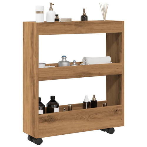 Walplus narrow storage trolley - walplus,