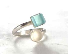 Bombay Sapphire Ring-Recycled