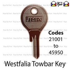 WESTFALIA TOWBAR KEY AUDI
