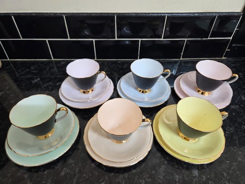 Vintage piece harlequin tea - piece,