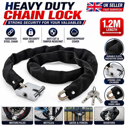 Bike lock chain - bike, heavy