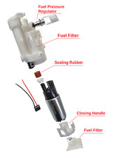 Triumph Tiger 1050 800 Sprint 05- Fuel Pressure Regulator Fuel Pump T2400499