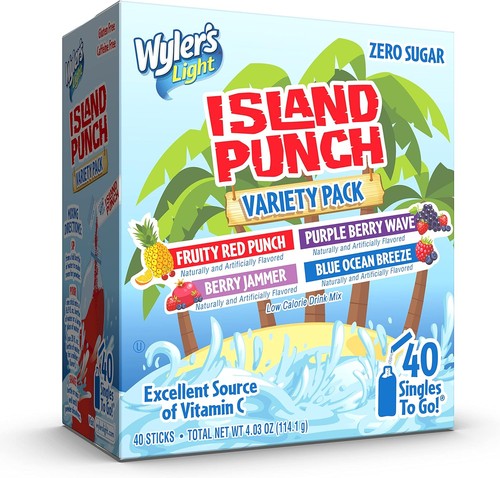 Wyler light island punch - wyler's,