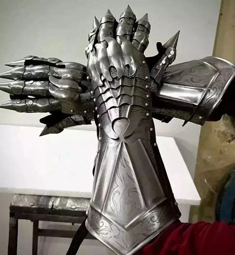 Medieval knight nazgul gloves - nazgul,