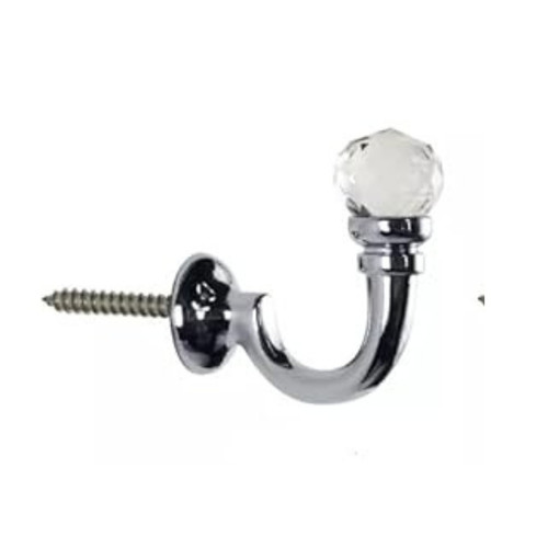 Crystal palma curtain tie - crystal,