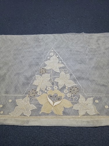 Vintage lace remnant with
