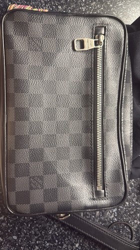 Louis vuitton black leather - louis,