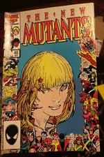 New Mutants #45 Marvel 25th Anniversary Issue