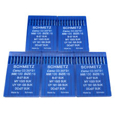 50PCS Schmetz B-27 DCX27 UY191GS INDUSTRIAL OVERLOCKER SEWING MACHINE NEEDLES