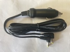 12V Bush PDVD-163C twin, dual Power Lead, Charger for Portable Car DVD Player