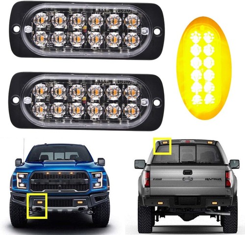 4x12led amber recovery - amber,