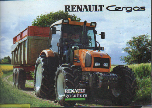Renault cergos tractor - renault,