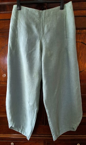 Oska heavy linen - apple, green
