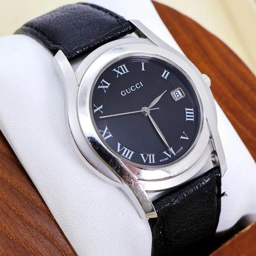 Gucci 5500m silver - gucci, dial