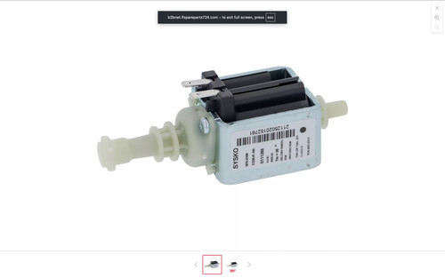 Sysko water pump spx - spx.h100, for