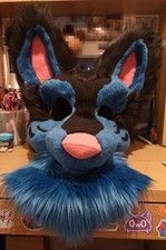 Unfinished Wolf Fursuit Head