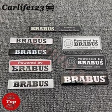 Mercedes Benz Modified Brabus Badge Car Body Sticker Emblem Decoration Aluminum