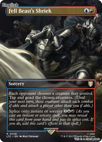 Magic fell beast shriek - fell, beast's