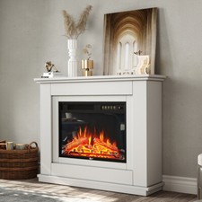 Remote Inset Fireplace And